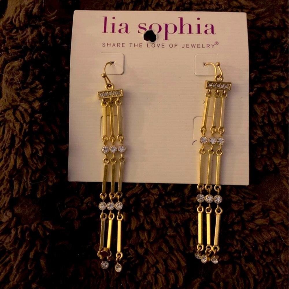 New Lia Sophia Earrings
